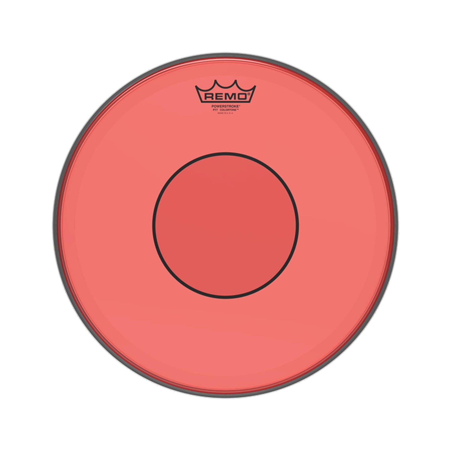 Remo 14" Powerstroke 77 Colortone Red Drumhead Drums and Percussion / Parts and Accessories / Heads