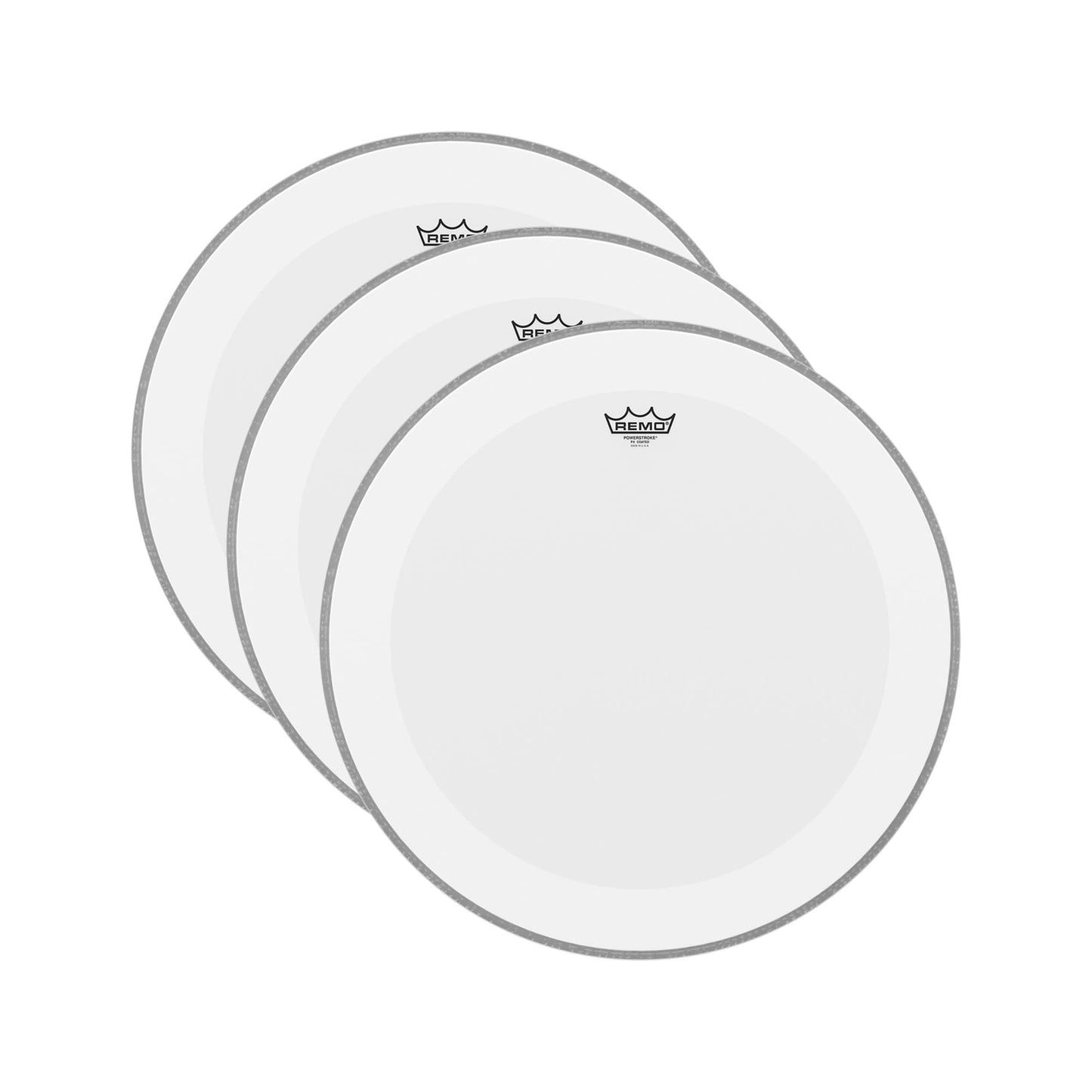 Remo 14" Powerstroke P4 Coated Drumhead (3 Pack Bundle) Drums and Percussion / Parts and Accessories / Heads
