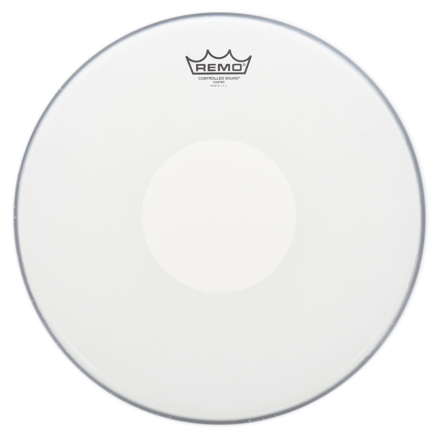 Remo 15" Controlled Sound Coated Drumhead w/Bottom White Dot Drums and Percussion / Parts and Accessories / Heads