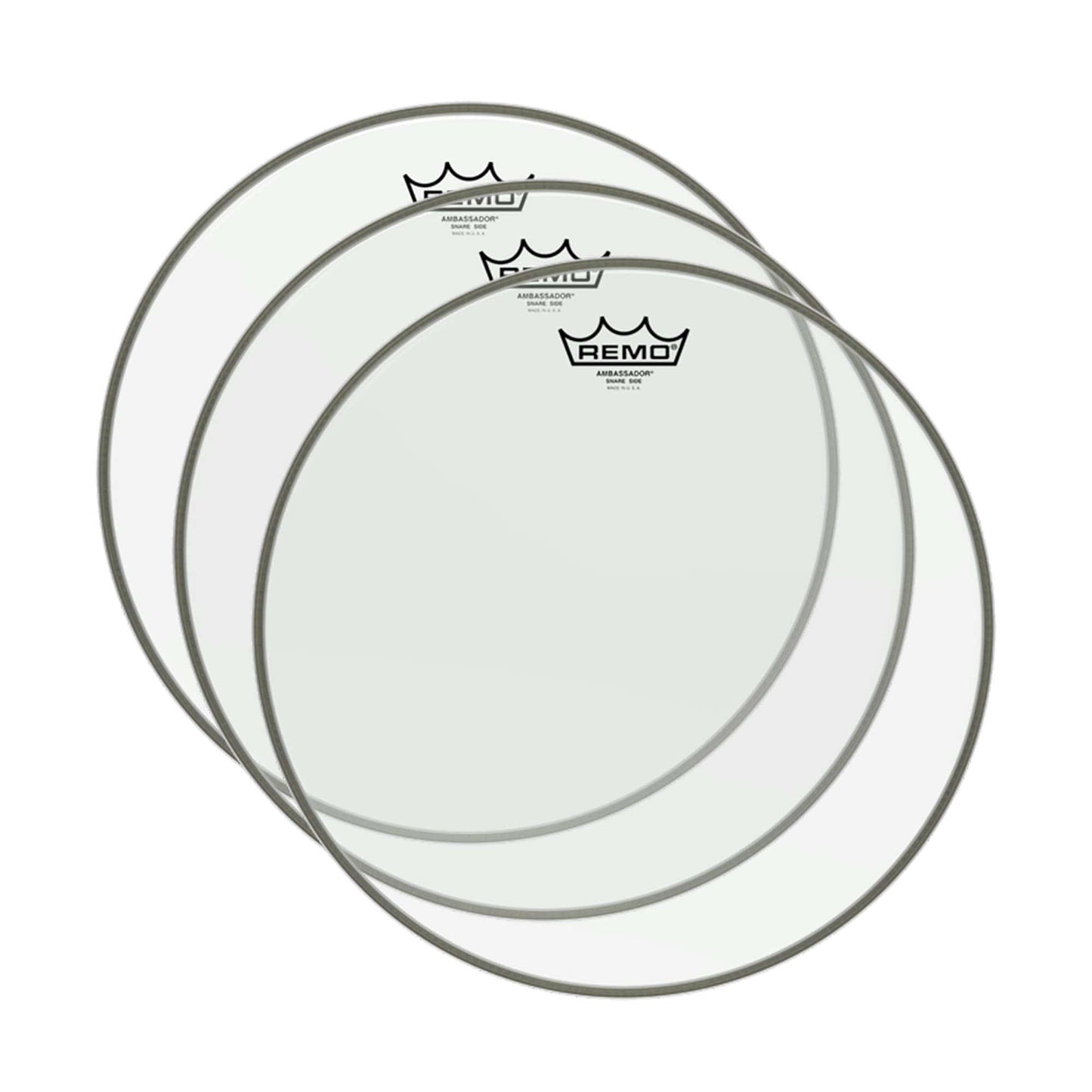 Remo 16" Ambassador Hazy Snare Side Drumhead (3 Pack Bundle) Drums and Percussion / Parts and Accessories / Heads