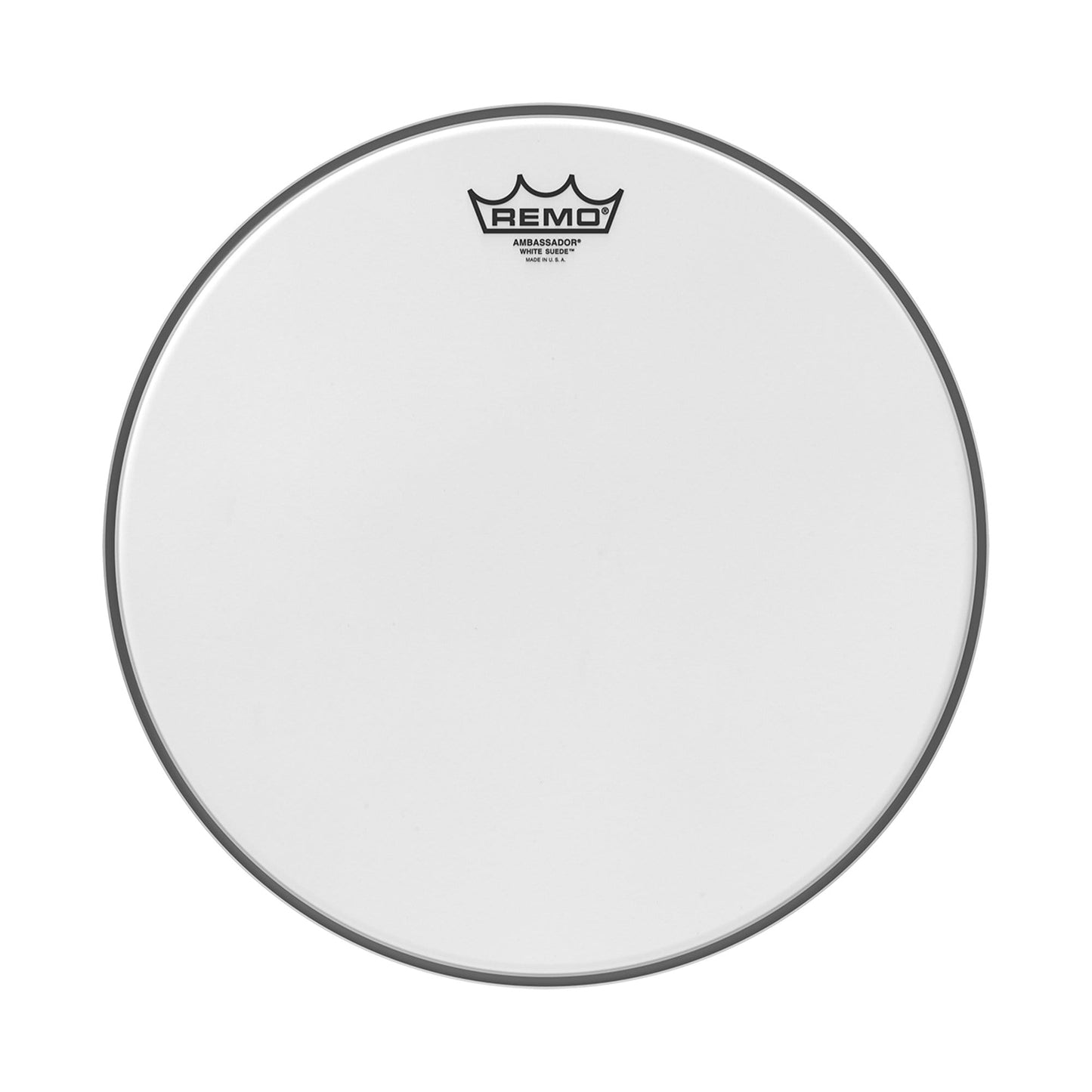 Remo 16" Ambassador White Suede Drumhead Drums and Percussion / Parts and Accessories / Heads