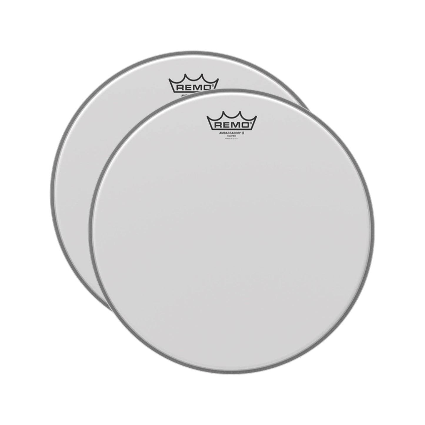 Remo 16" Ambassador X Coated Drumhead (2 Pack Bundle) Drums and Percussion / Parts and Accessories / Heads