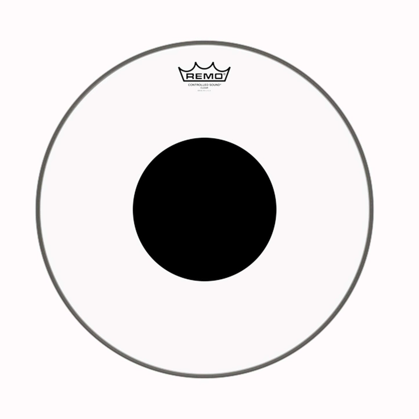 Remo 16" Controlled Sound Clear Drumhead w/Top Black Dot Drums and Percussion / Parts and Accessories / Heads