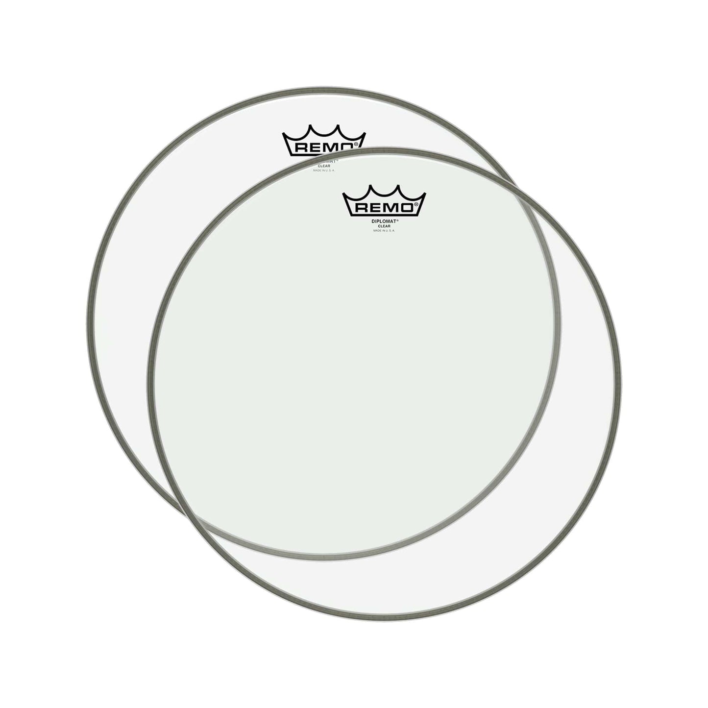 Remo 16" Diplomat Clear Drumhead (2 Pack Bundle) Drums and Percussion / Parts and Accessories / Heads