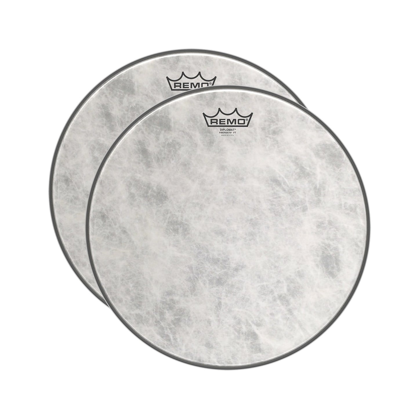 Remo 16" Diplomat Fiberskyn Classic Drumhead (2 Pack Bundle) Drums and Percussion / Parts and Accessories / Heads