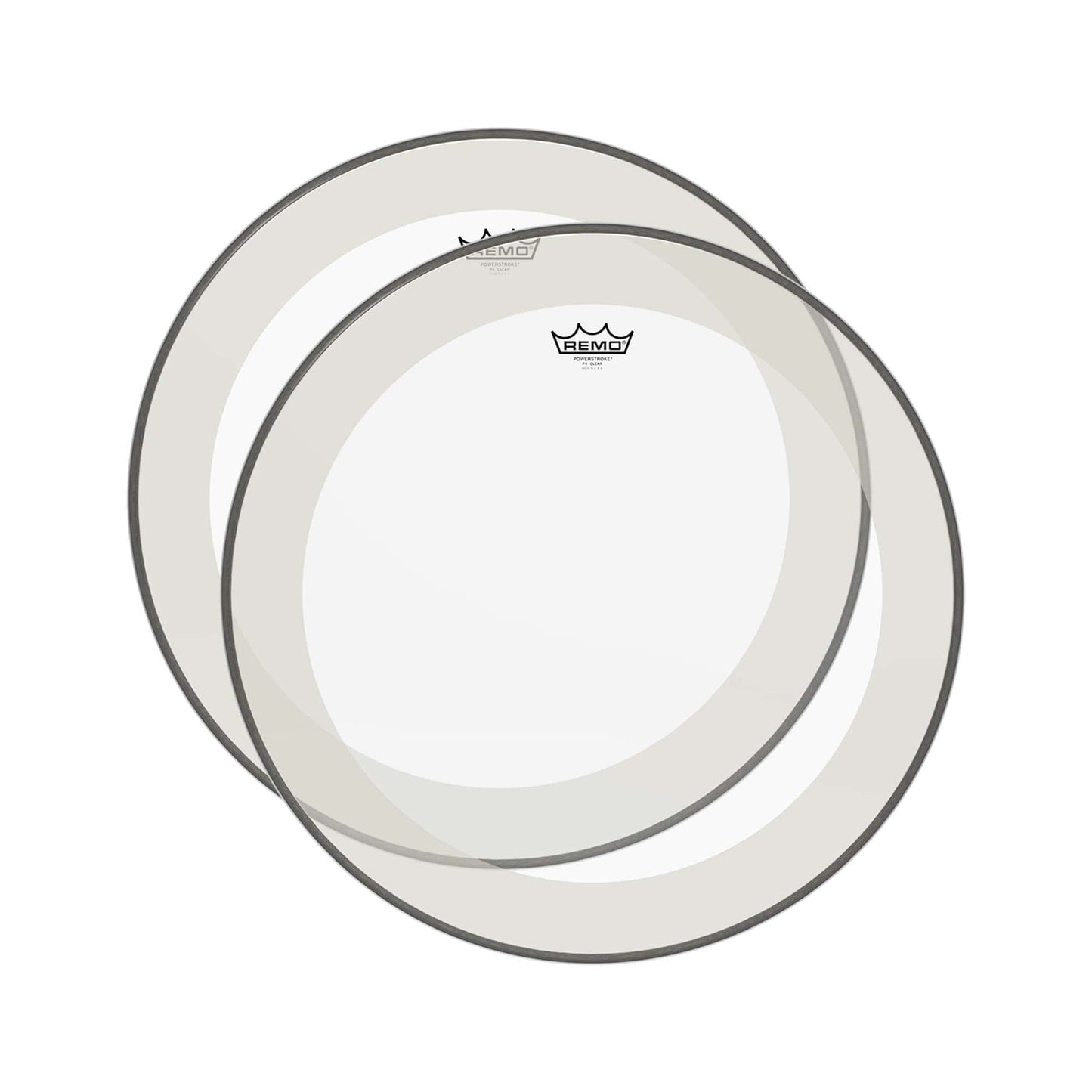 Remo 16" Powerstroke P4 Clear Drumhead (2 Pack Bundle) Drums and Percussion / Parts and Accessories / Heads