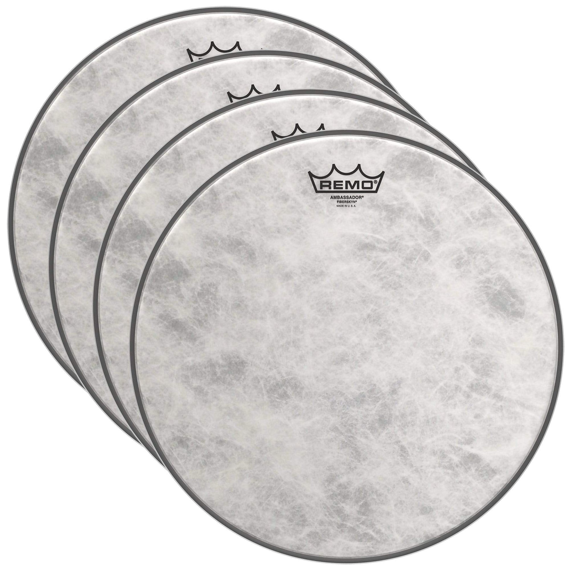 Remo 18" Ambassador Fiberskyn Drumhead (4 Pack Bundle) Drums and Percussion / Parts and Accessories / Heads