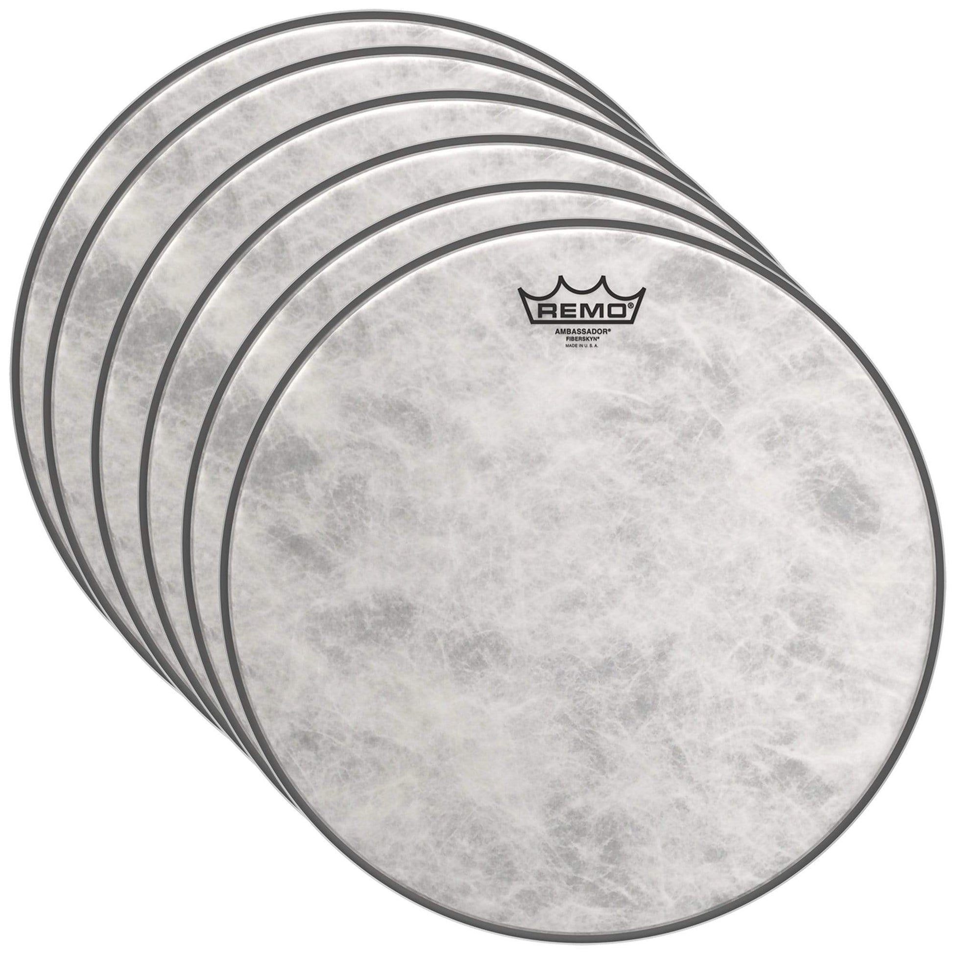 Remo 18" Ambassador Fiberskyn Drumhead (6 Pack Bundle) Drums and Percussion / Parts and Accessories / Heads