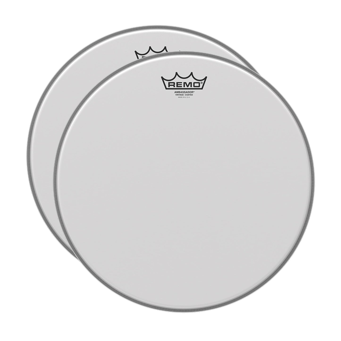 Remo 18" Ambassador Vintage Coated Drumhead (2 Pack Bundle) Drums and Percussion / Parts and Accessories / Heads