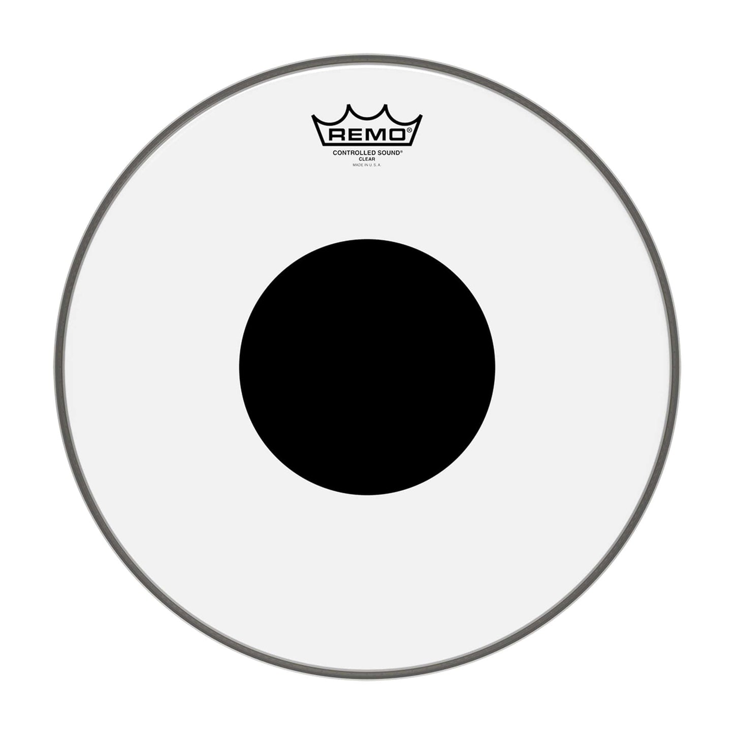 Remo 18" Controlled Sound Clear Drumhead w/Top Black Dot Drums and Percussion / Parts and Accessories / Heads