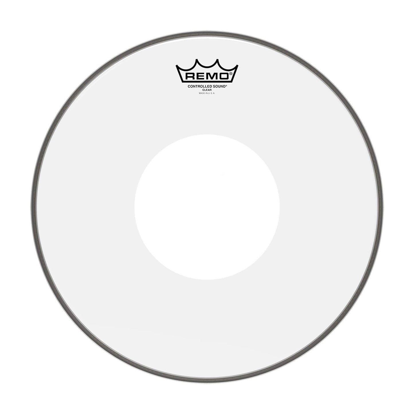 Remo 18" Controlled Sound Clear Drumhead w/Top White Dot Drums and Percussion / Parts and Accessories / Heads