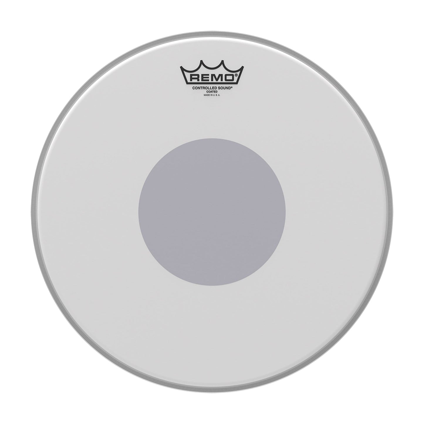 Remo 18" Controlled Sound Coated Drumhead w/Bottom Black Dot Drums and Percussion / Parts and Accessories / Heads
