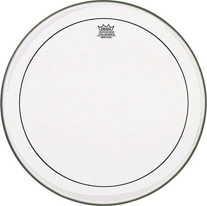 Remo 18" Pinstripe Clear Bass Drumhead Drums and Percussion / Parts and Accessories / Heads