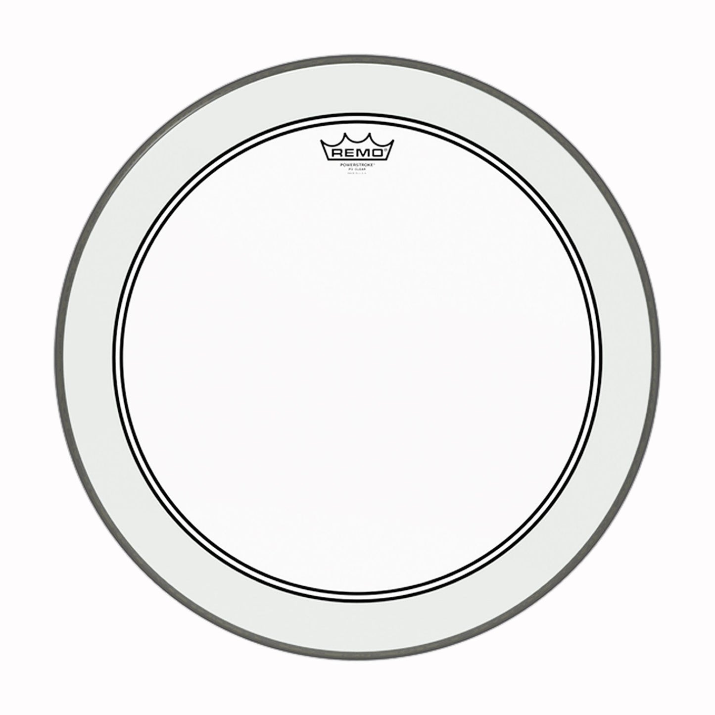 Remo 18" Powerstroke P3 Clear Bass Drumhead Drums and Percussion / Parts and Accessories / Heads