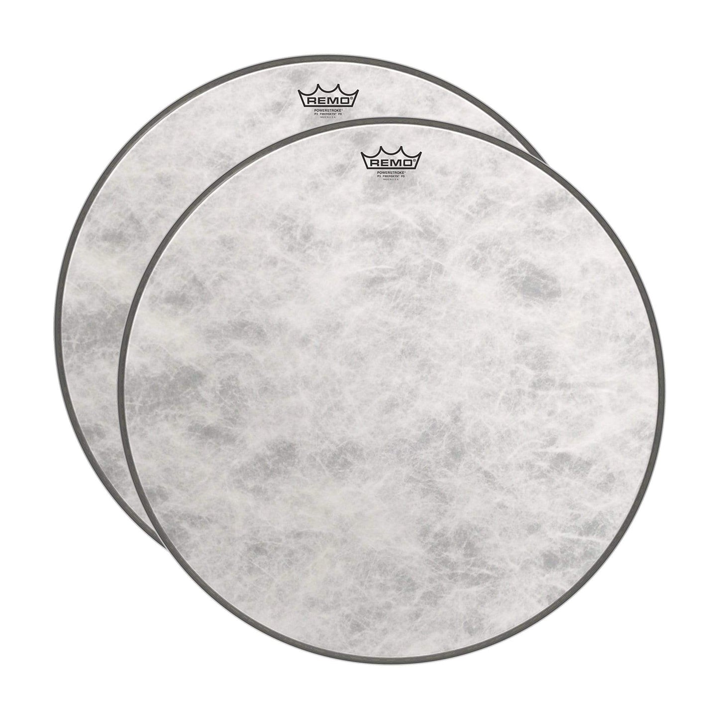 Remo 18" Powerstroke P3 Fiberskyn Bass Drumhead (2 Pack Bundle) Drums and Percussion / Parts and Accessories / Heads