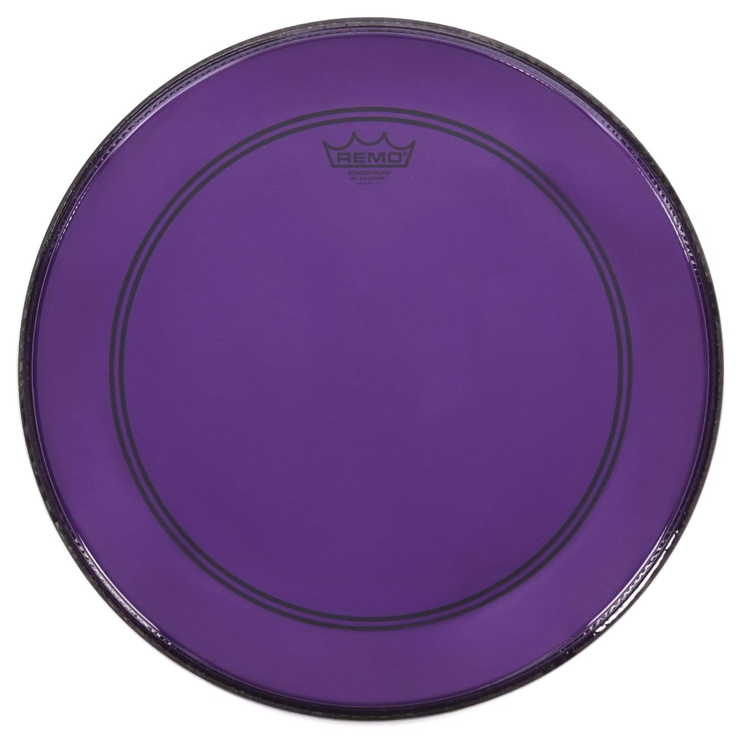 Remo 20" Powerstroke P3 Colortone Purple Bass Drumhead Drums and Percussion / Parts and Accessories / Heads