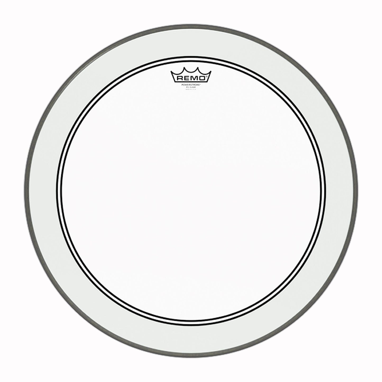 Remo 22" Powerstroke P3 Clear Bass Drumhead Drums and Percussion / Parts and Accessories / Heads