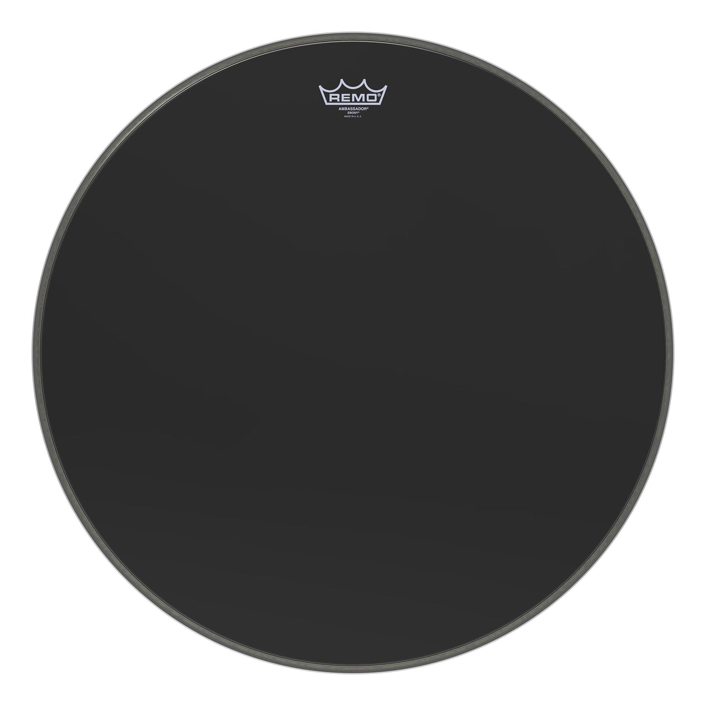 Remo 24" Ambassador Ebony Bass Drumhead Drums and Percussion / Parts and Accessories / Heads