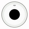 Remo 24" Powerstroke P3 Clear Bass Drumhead w/Top Black Dot Drums and Percussion / Parts and Accessories / Heads