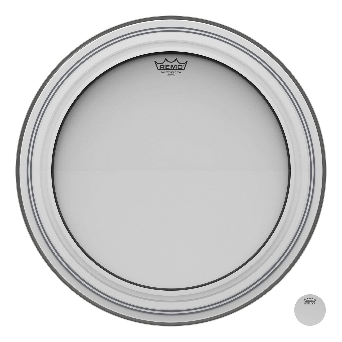 Remo 24" Powerstroke Pro Coated Bass Drumhead Drums and Percussion / Parts and Accessories / Heads