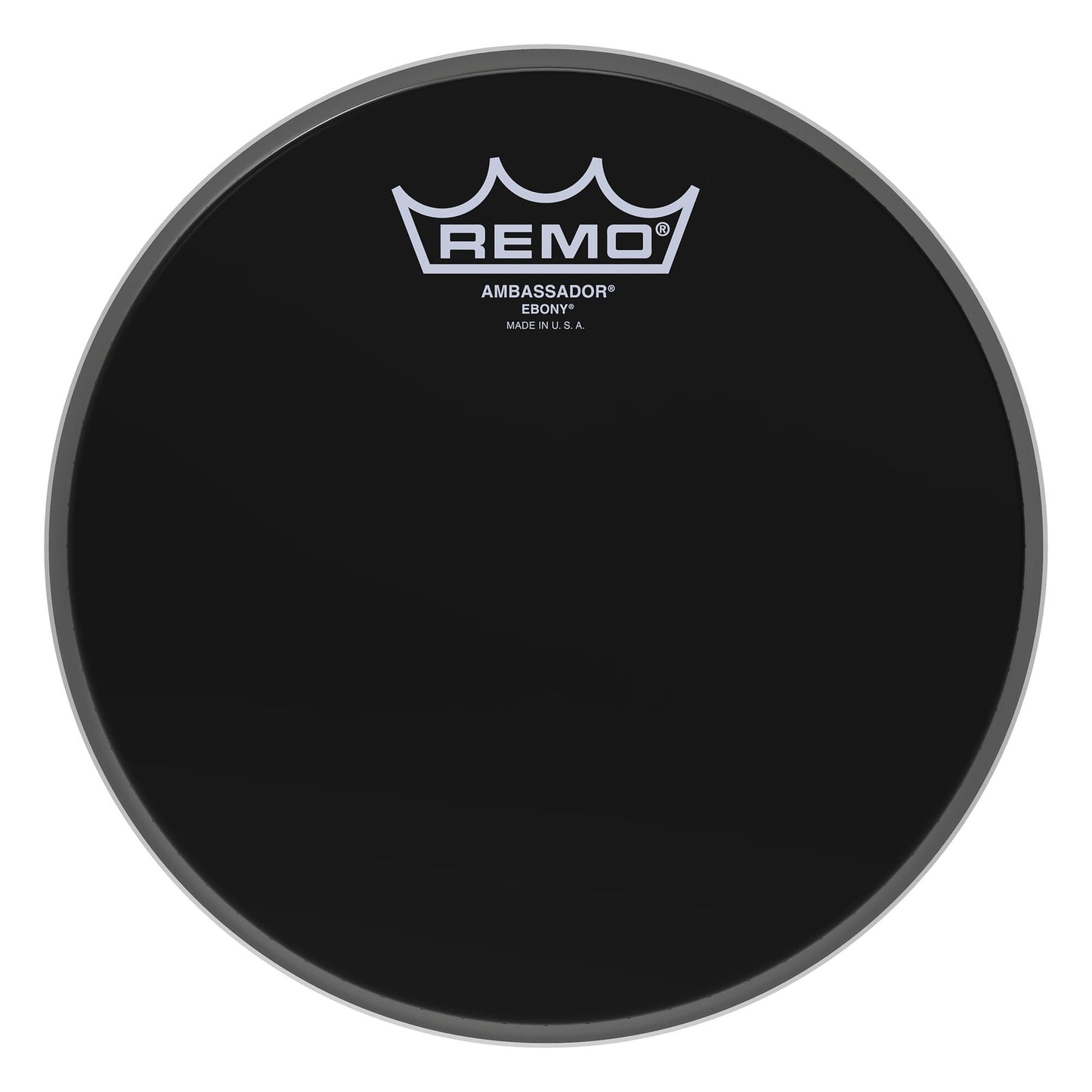 Remo 8" Ambassador Ebony Drumhead Drums and Percussion / Parts and Accessories / Heads