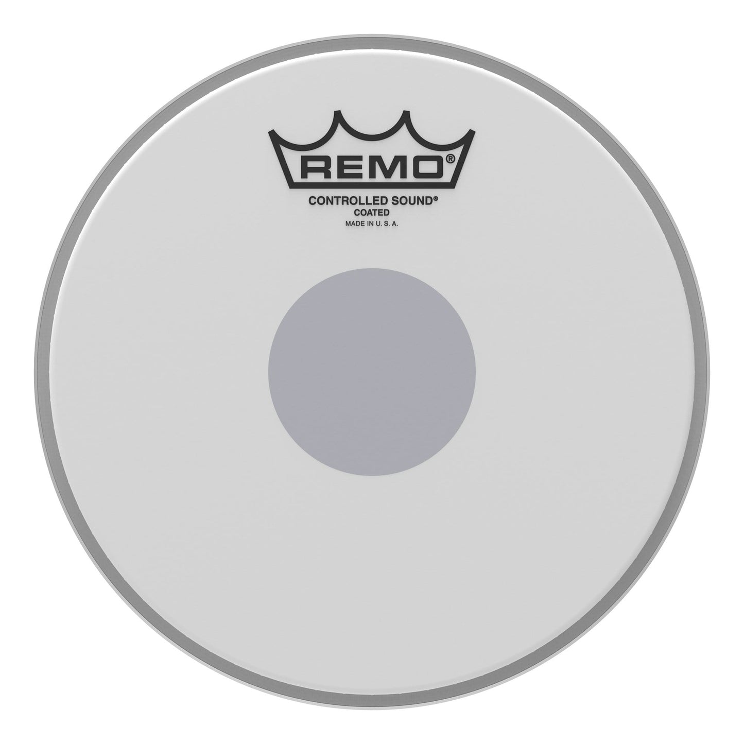 Remo 8" Controlled Sound Coated Drumhead w/Bottom Black Dot Drums and Percussion / Parts and Accessories / Heads