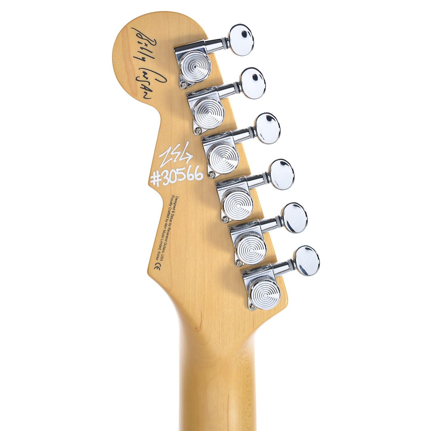 Reverend Billy Corgan Signature Satin Pearl White Electric Guitars / Solid Body