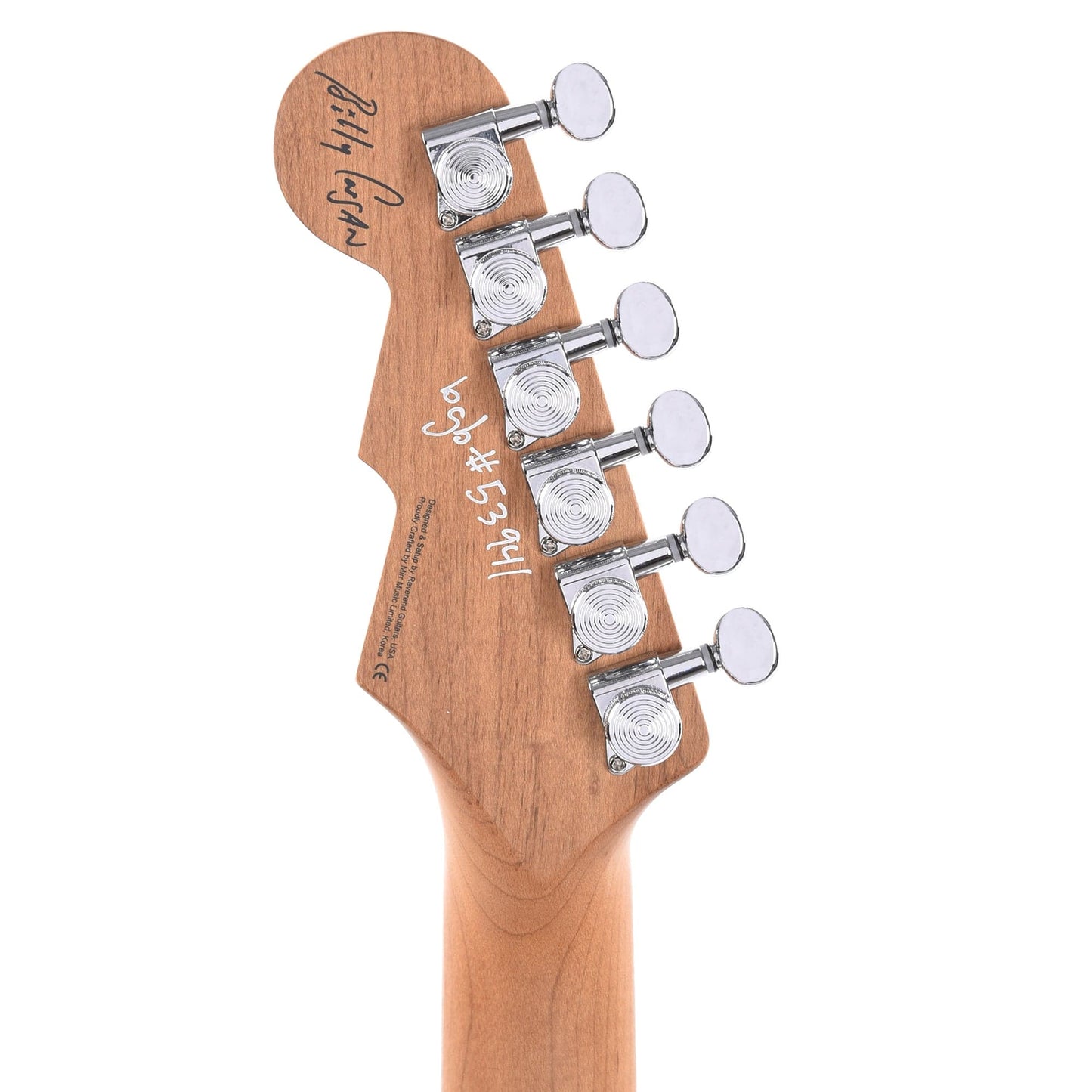 Reverend Billy Corgan Signature Z-One Midnight Black Electric Guitars / Solid Body