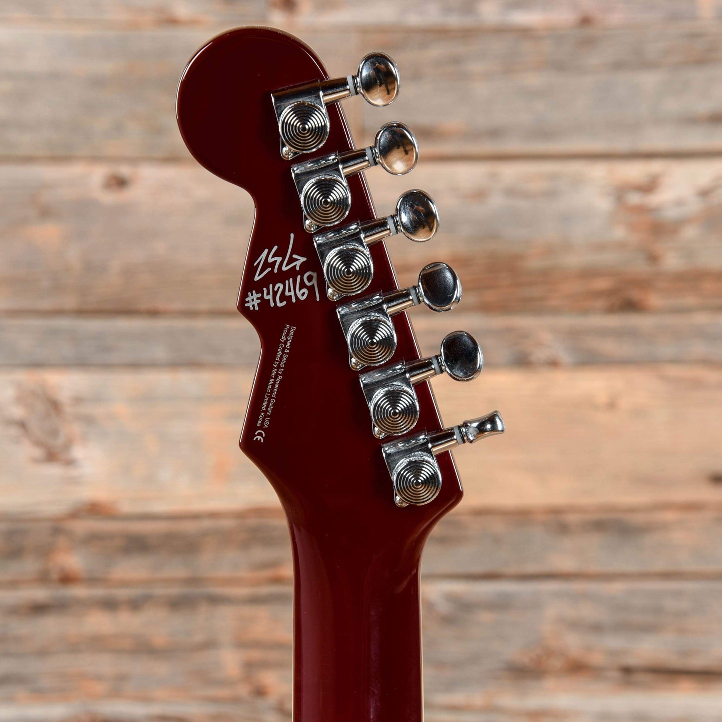 Reverend Contender 290 Medieval Red Electric Guitars / Solid Body