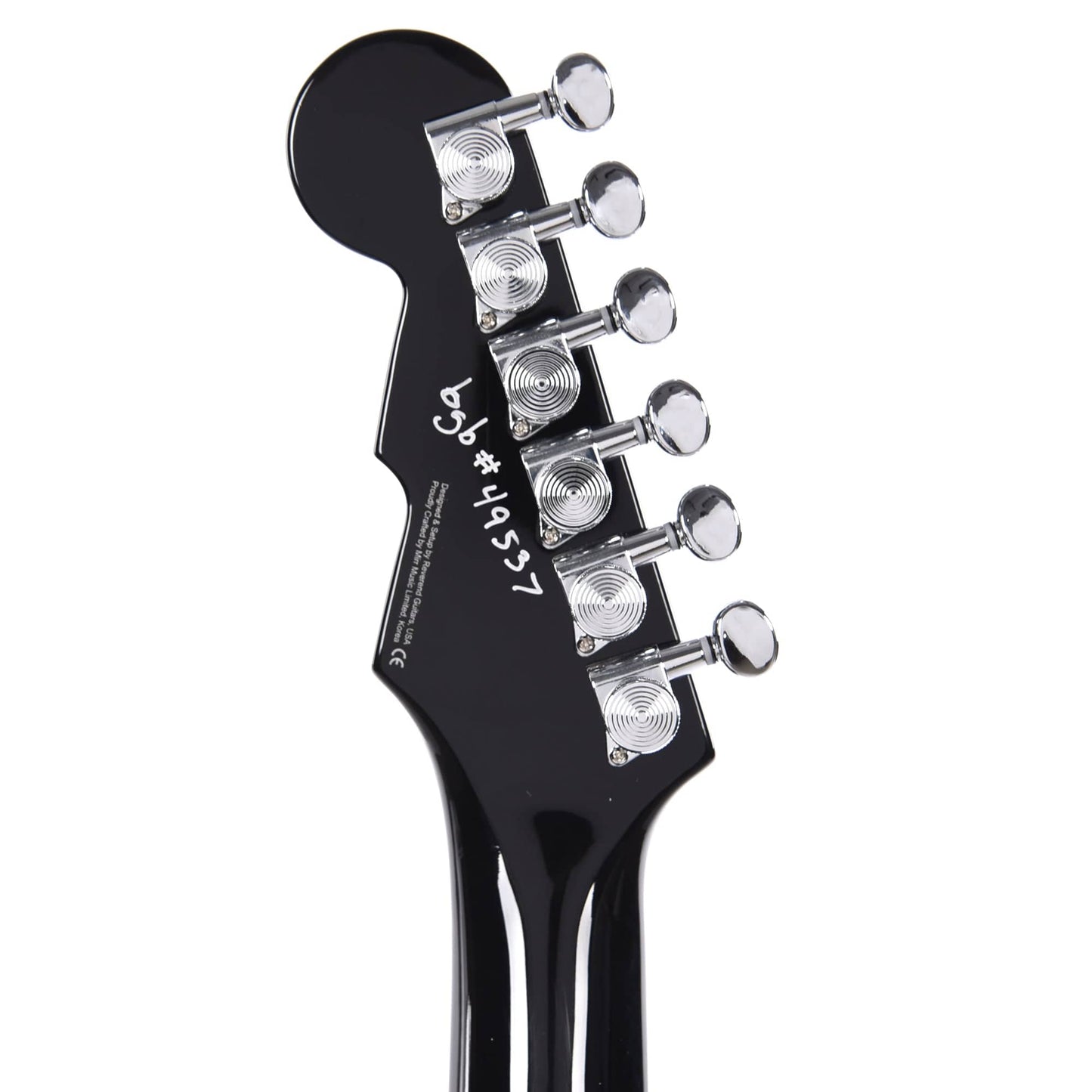 Reverend Contender 290 Midnight Black Electric Guitars / Solid Body