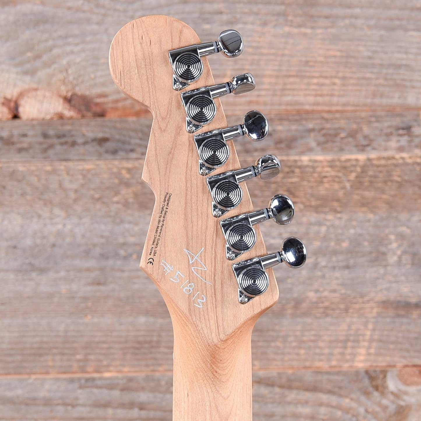 Reverend Descent RA Army Green w/Roasted Maple Neck Electric Guitars / Solid Body