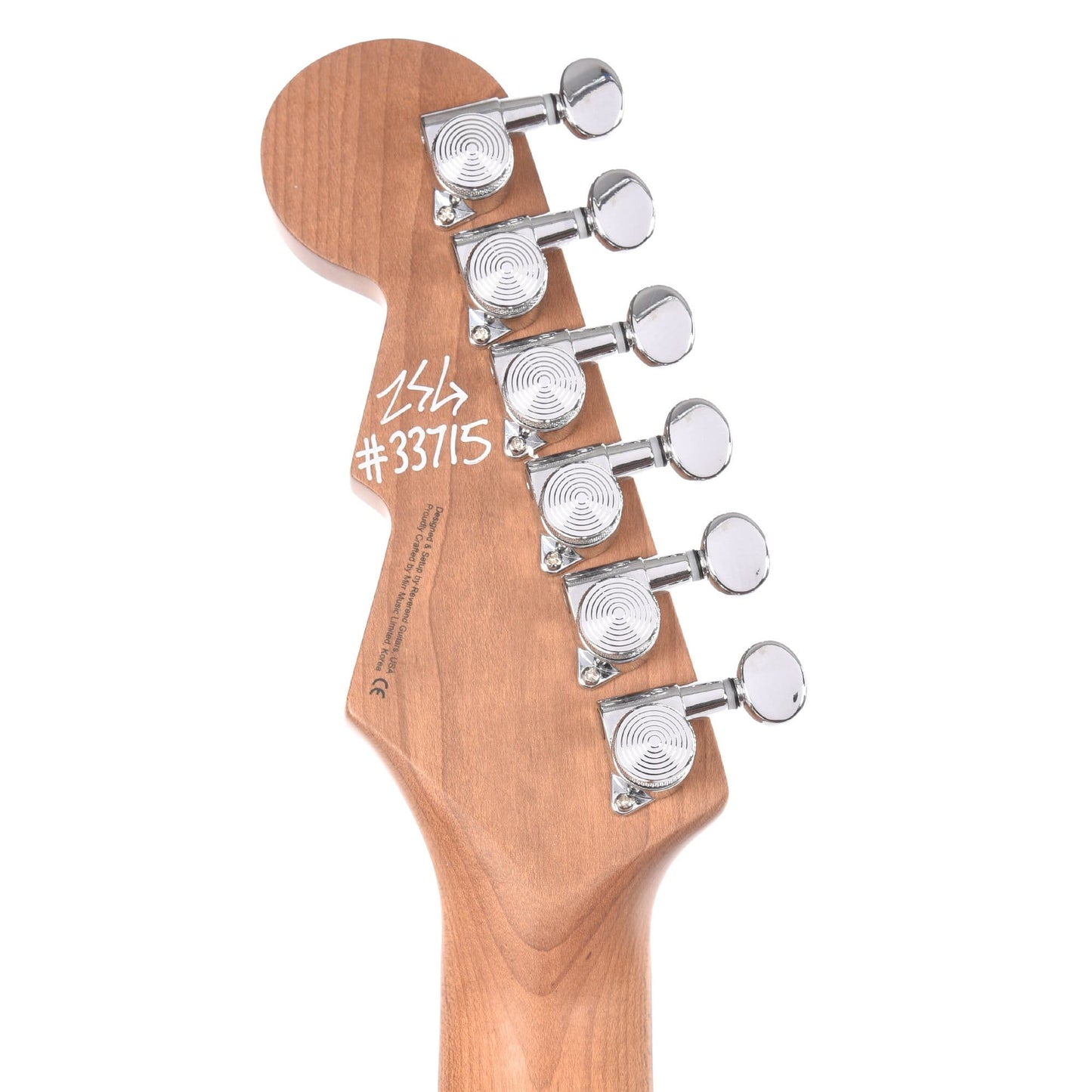 Reverend Descent W Trans White Electric Guitars / Solid Body