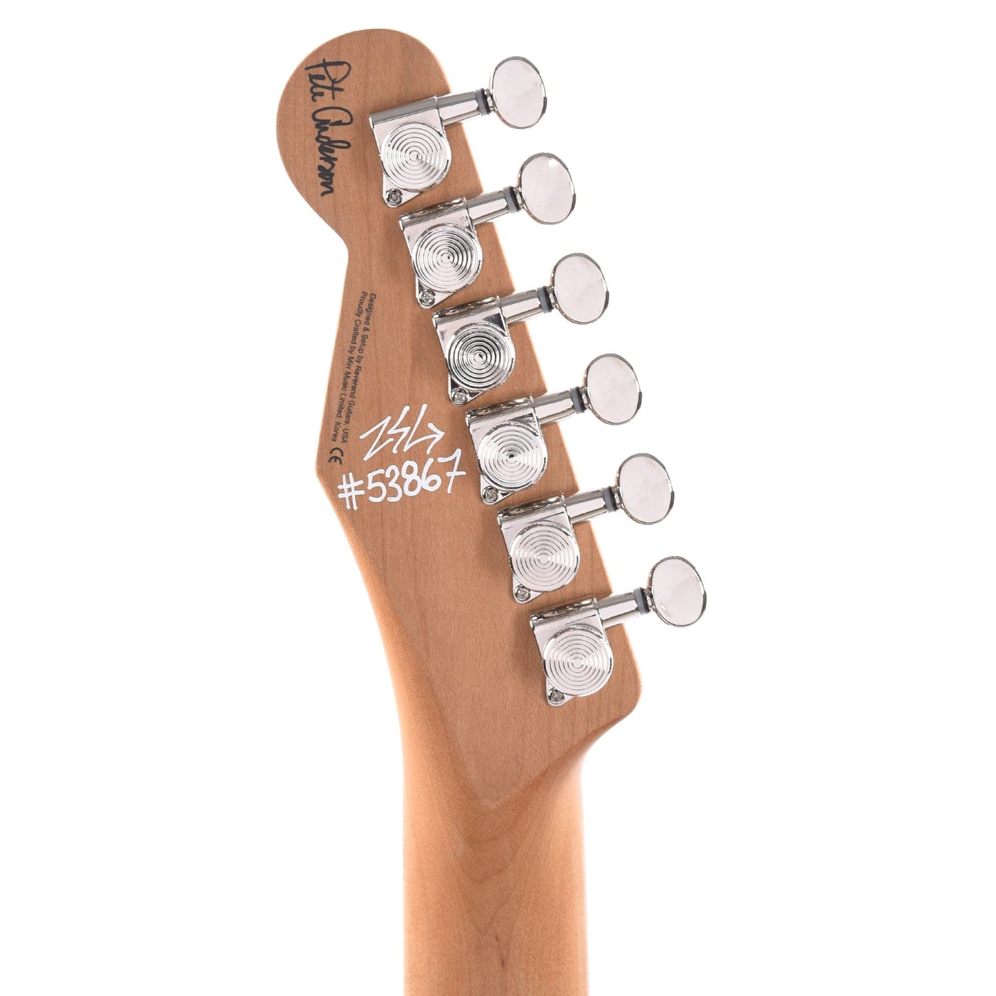 Reverend Pete Anderson Eastsider T Satin Black Electric Guitars / Solid Body