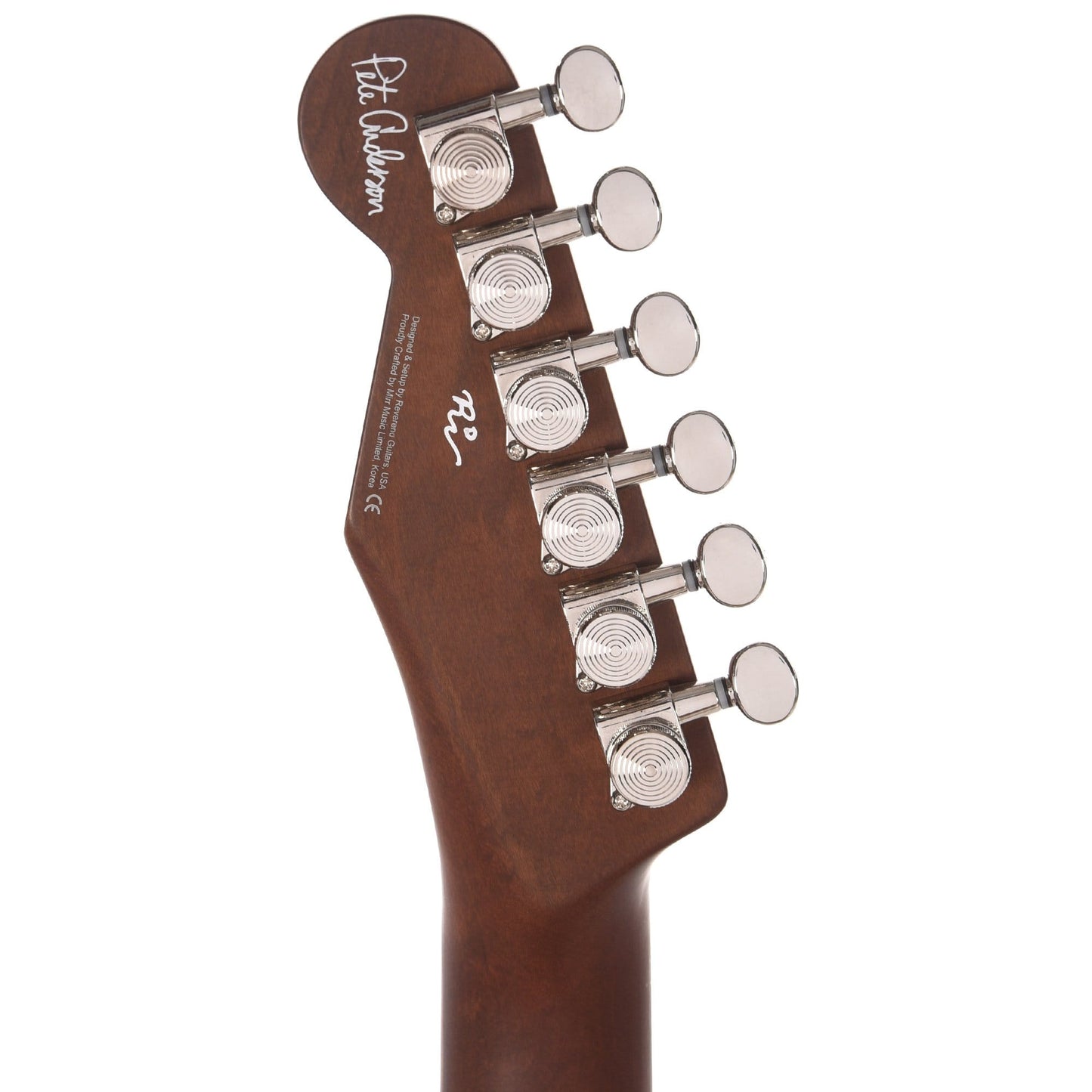 Reverend Pete Anderson Eastsider T Satin Chronic Blue Dark Roast Electric Guitars / Solid Body