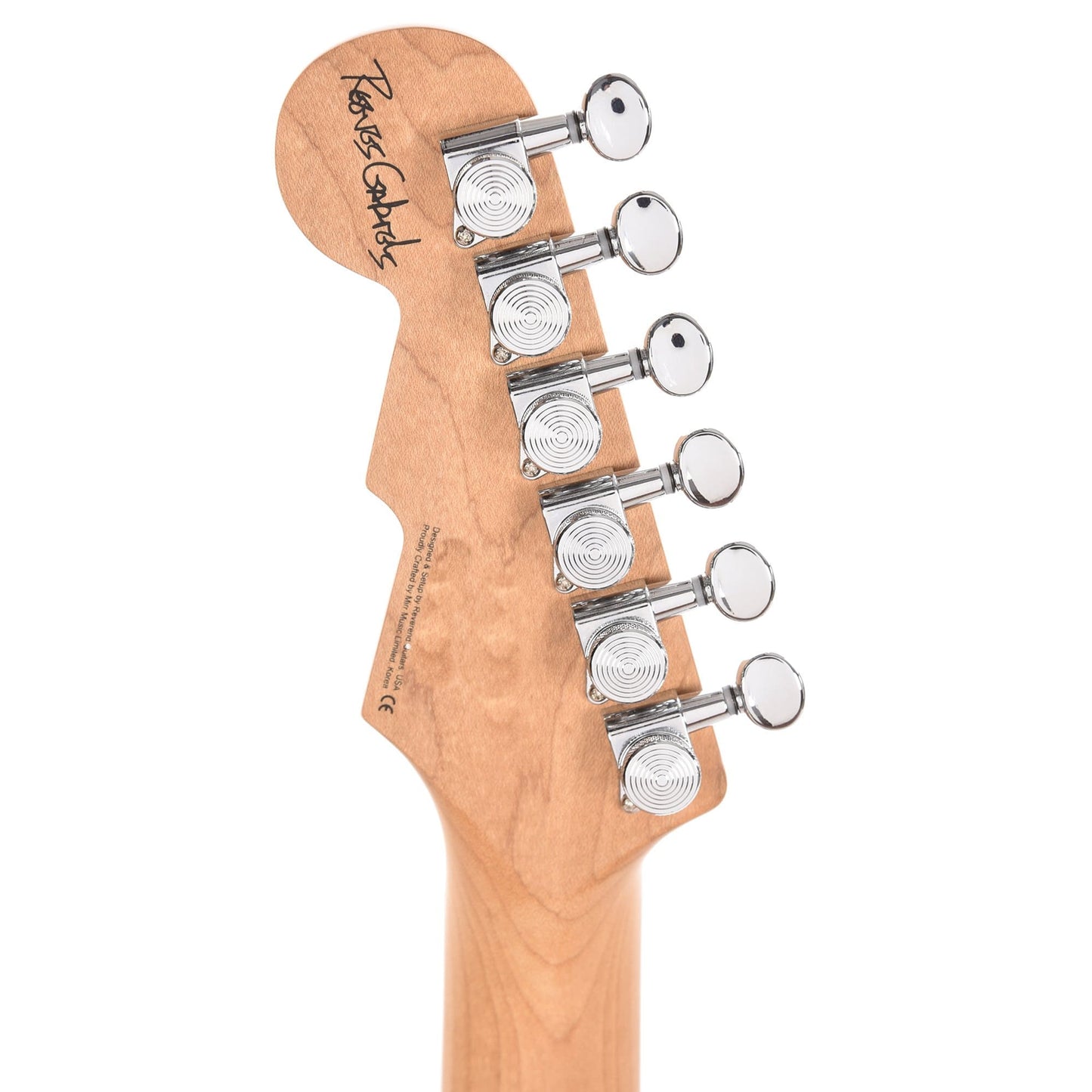 Reverend Reeves Gabrels II Signature Satin Orange Flame Electric Guitars / Solid Body