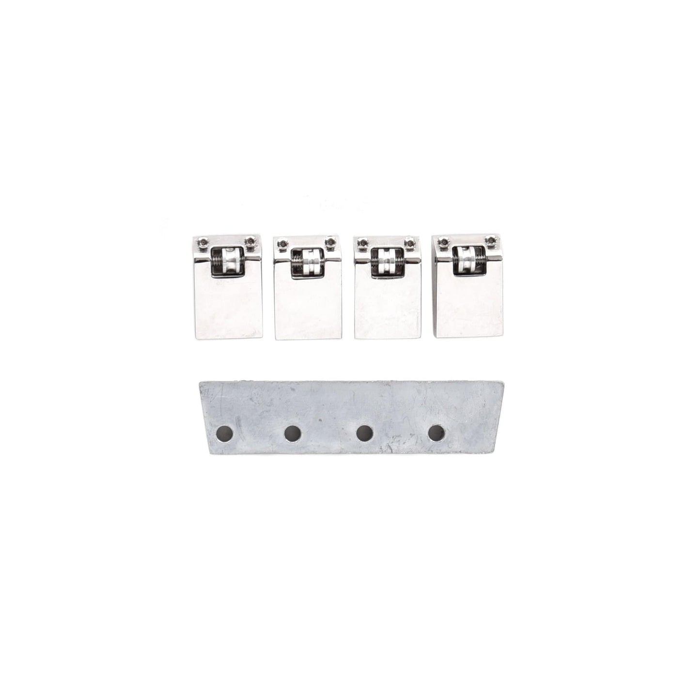 Rickenbacker 4003V2 Tailpiece & Damper Assembly Parts / Guitar Parts / Tailpieces