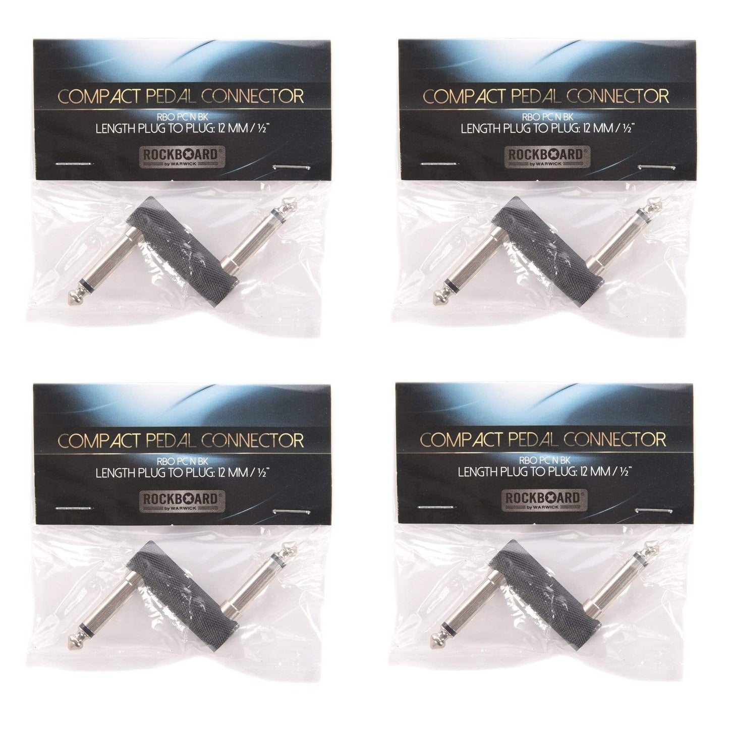 Rockgear N-Connector, 63 mm, Black 4 Pack Bundle Accessories / Cables