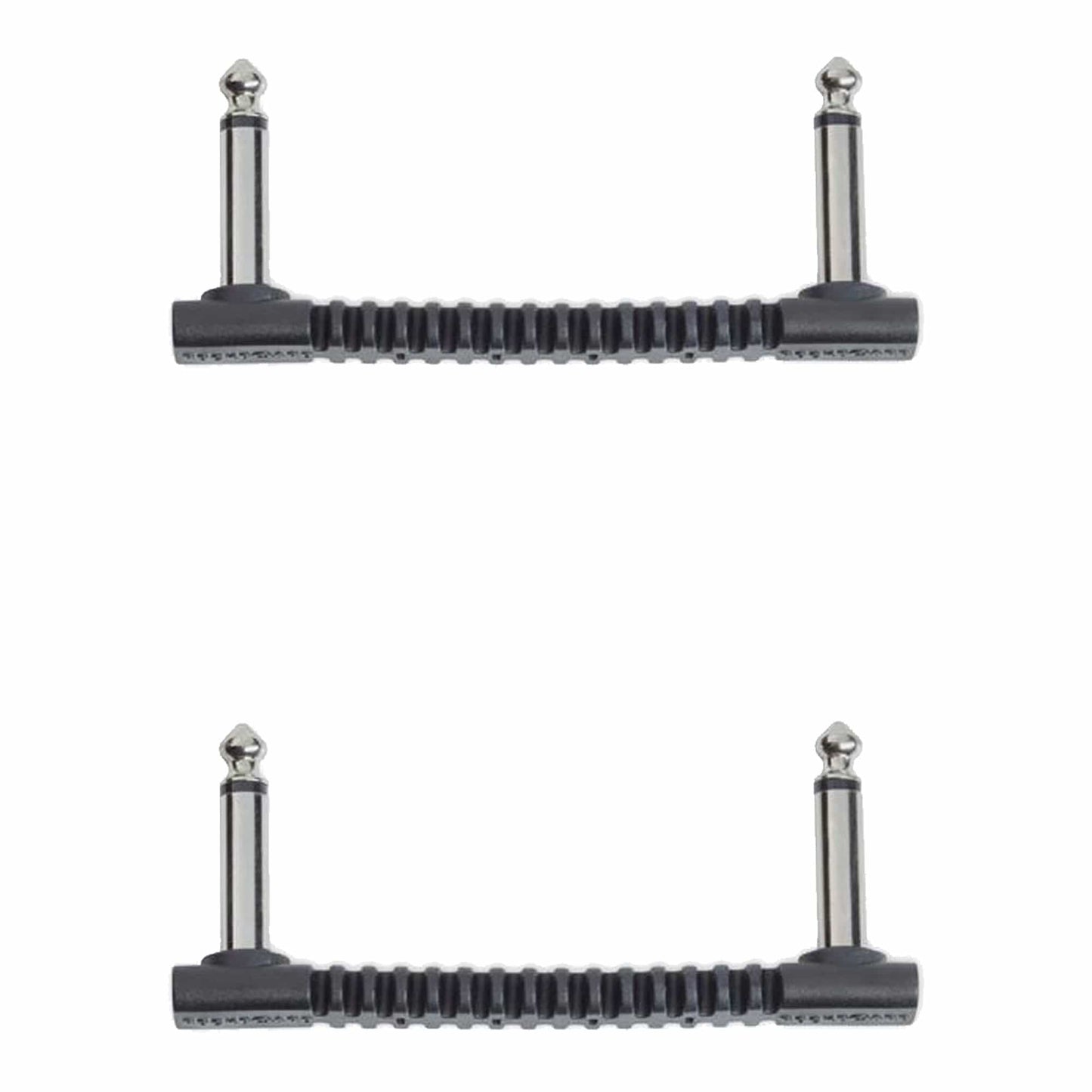 RockGear RockBoard Flat Patch Bender Connector 7.5cm (2.93") 2 Pack Bundle Accessories / Cables