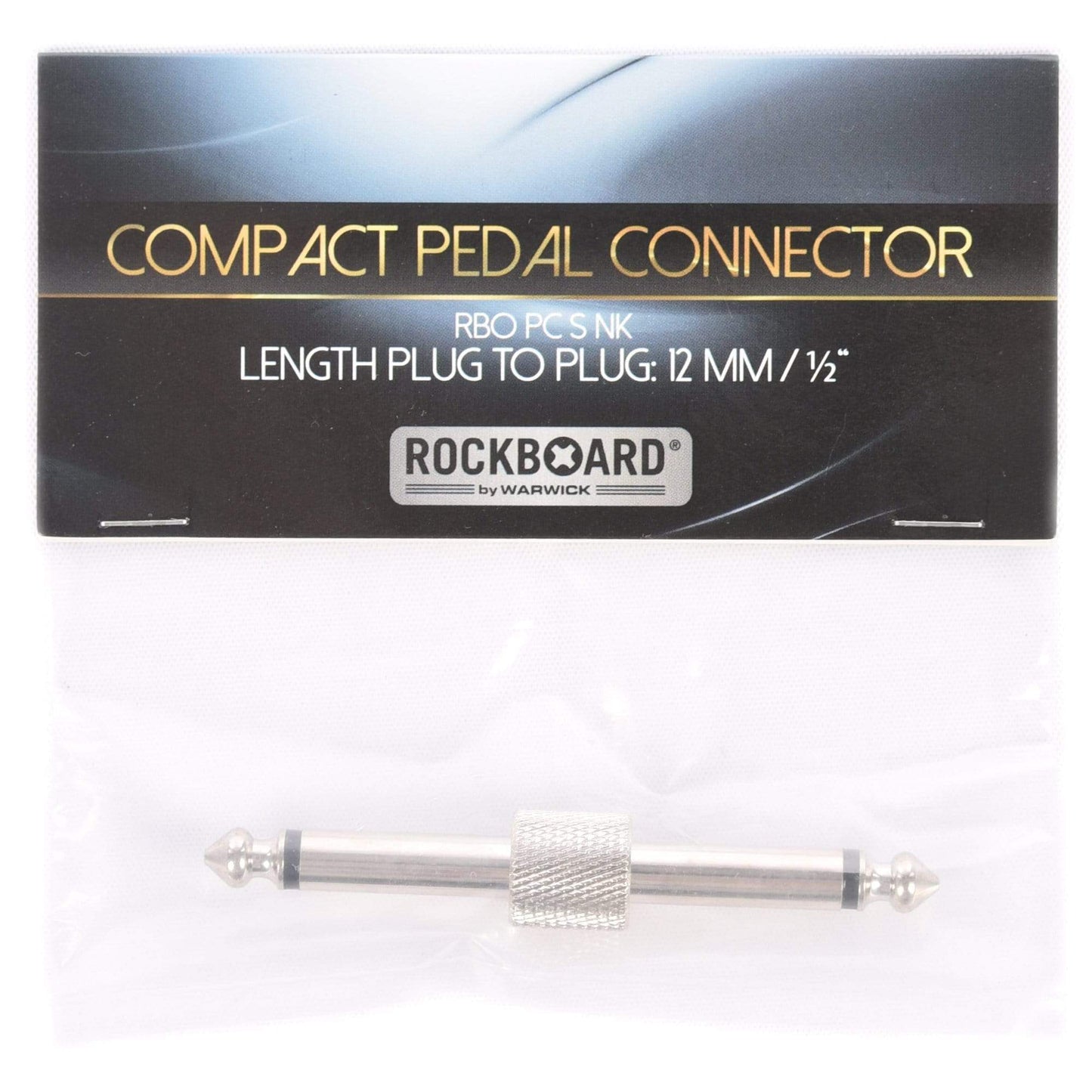 Rockgear S-Connector, 6.3 mm, Nickel Accessories / Cables