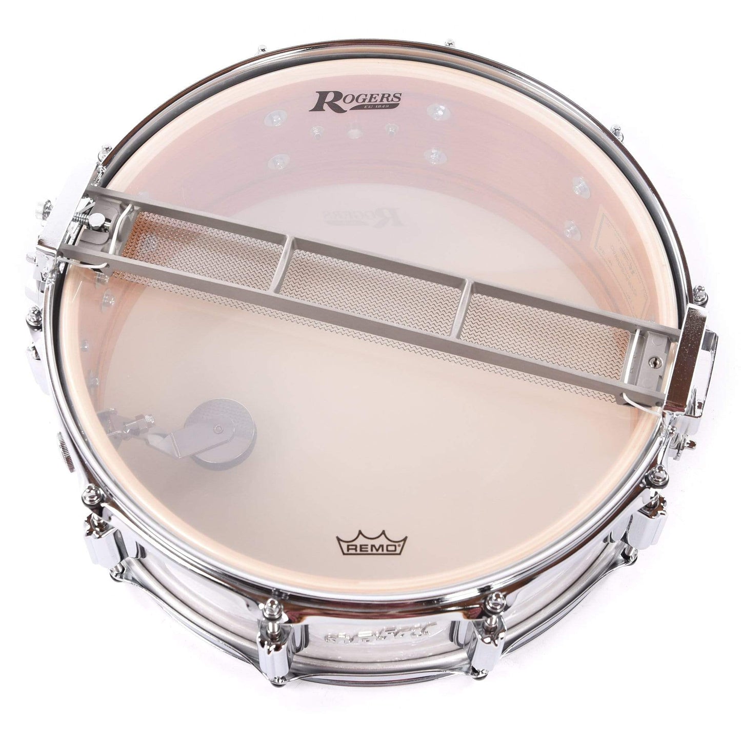 Rogers 5x14 Dyna-Sonic Wood Snare Drum White Marine Pearl Drums and Percussion / Acoustic Drums / Snare