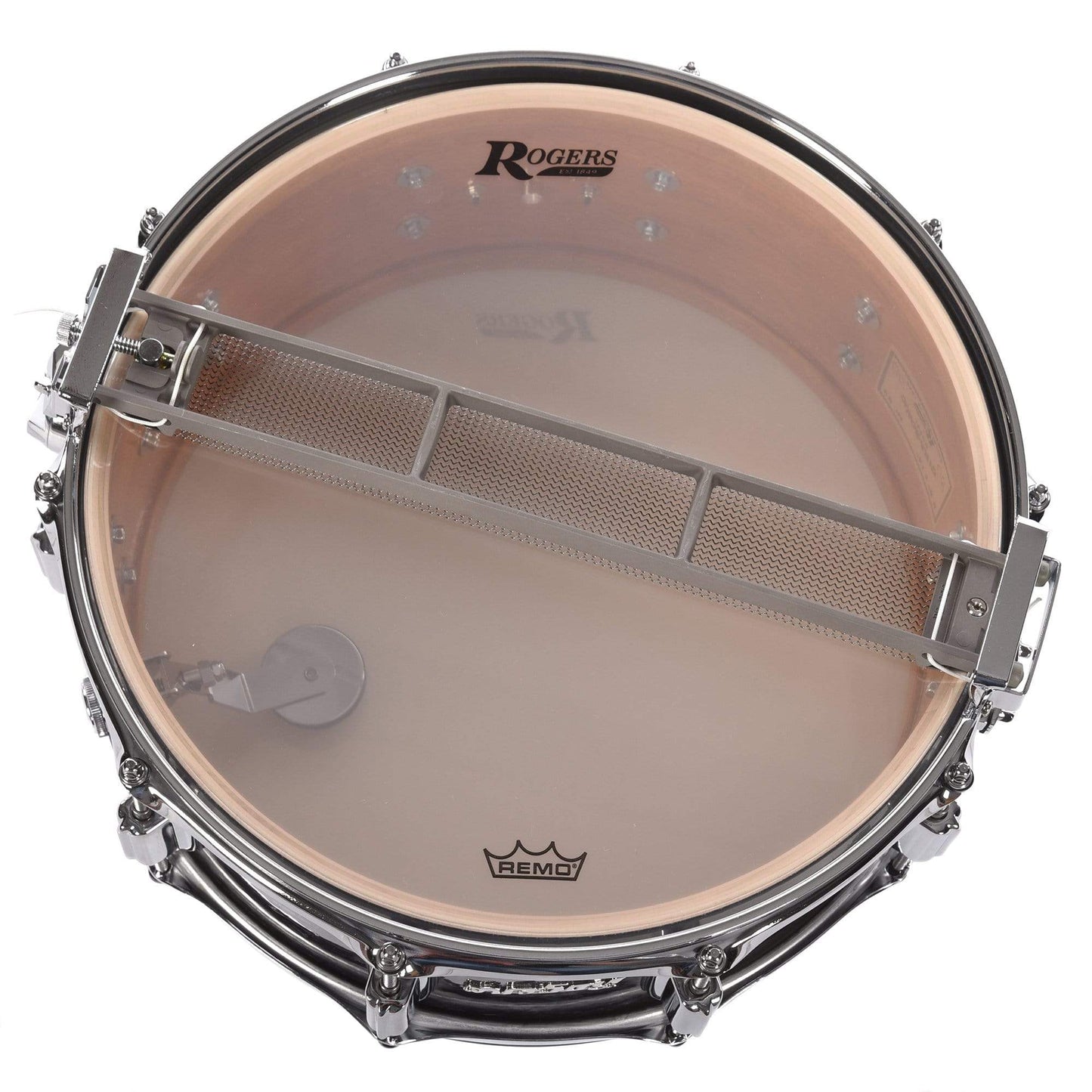 Rogers 6.5x14 Dyna-Sonic Wood Snare Drum Black Diamond Pearl Drums and Percussion / Acoustic Drums / Snare