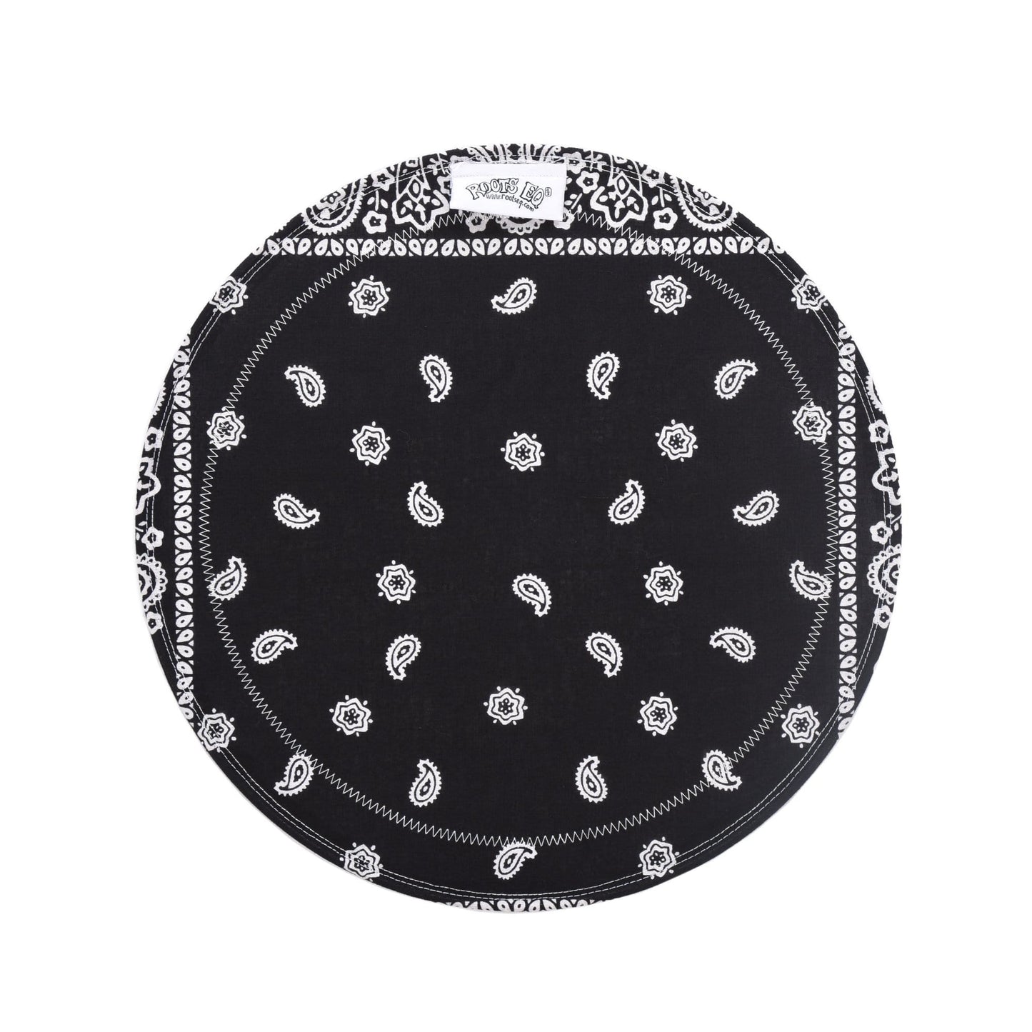 Roots EQ Solid Black Bandana 13" Drums and Percussion / Parts and Accessories / Drum Parts