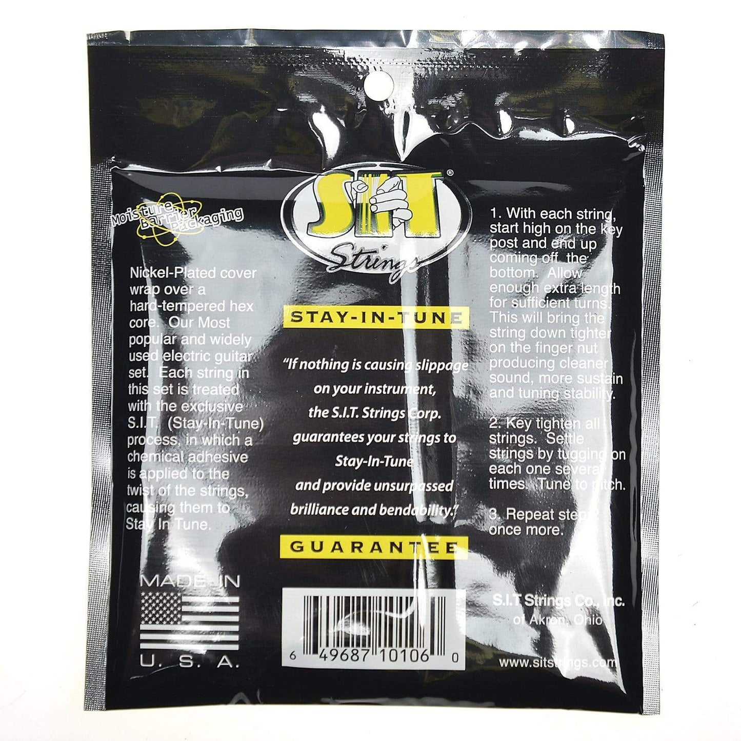 S.I.T. Power Wound Nickel Electric Strings 10-46 Accessories / Strings / Guitar Strings