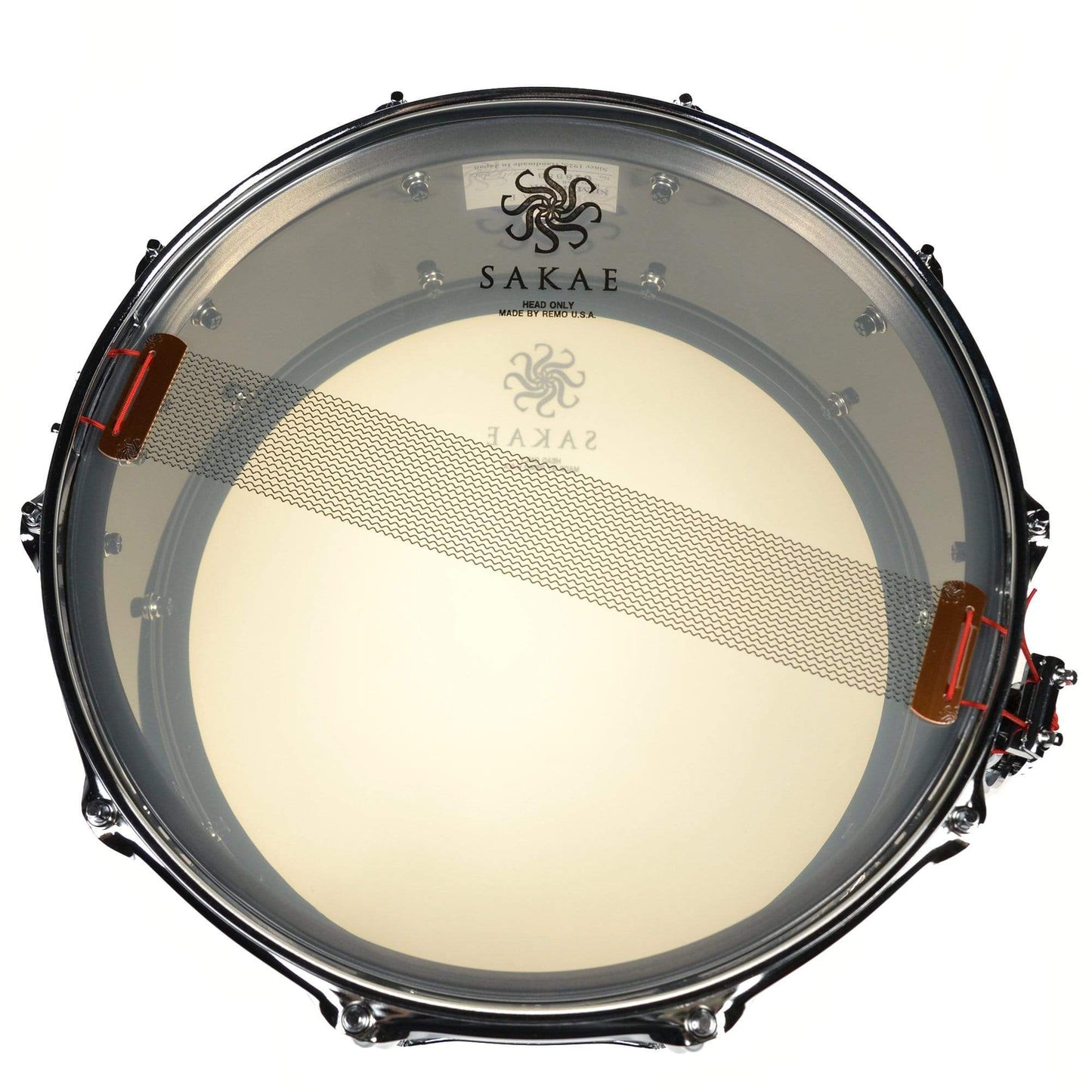 Sakae 6.5x14 Black Brass Snare Drum Drums and Percussion / Acoustic Drums / Snare