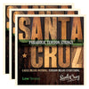 Santa Cruz Parabolic Tension Acoustic Guitar Strings Low Ten (3 Pack Bundle) Accessories / Strings / Guitar Strings