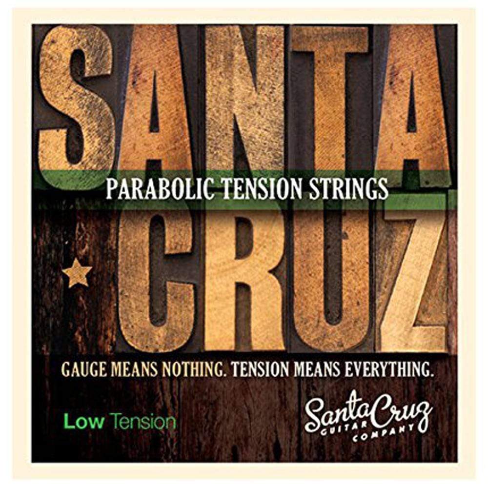 Santa Cruz Parabolic Tension Acoustic Guitar Strings Low Ten (6 Pack Bundle) Accessories / Strings / Guitar Strings