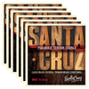 Santa Cruz Parabolic Tension Acoustic Guitar Strings Mid Tension (6 Pack Bundle) Accessories / Strings / Guitar Strings