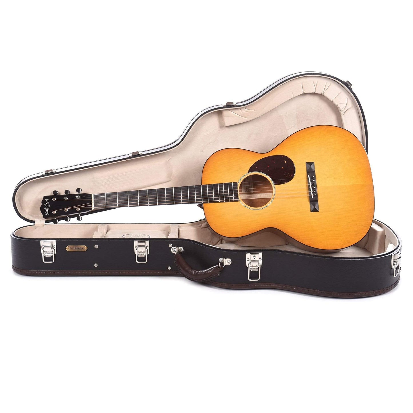 Santa Cruz 1929 000 Custom Adirondack/Mahogany Georgia Peach Sunburst Acoustic Guitars / OM and Auditorium