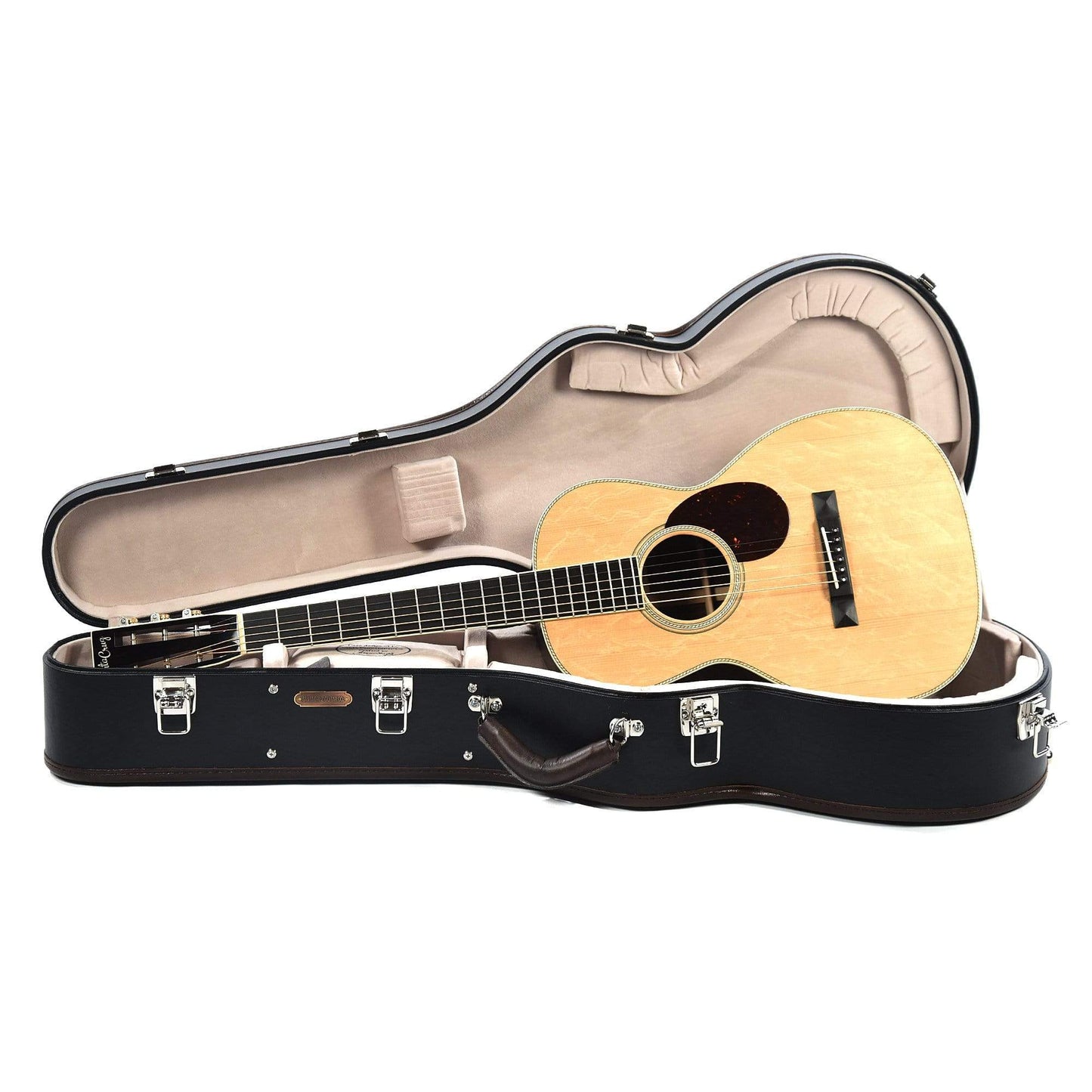 Santa Cruz Style 1 Custom Bear Claw Sitka Spruce/Indian Rosewood w/Cowboy Rope Rosette Acoustic Guitars / Parlor