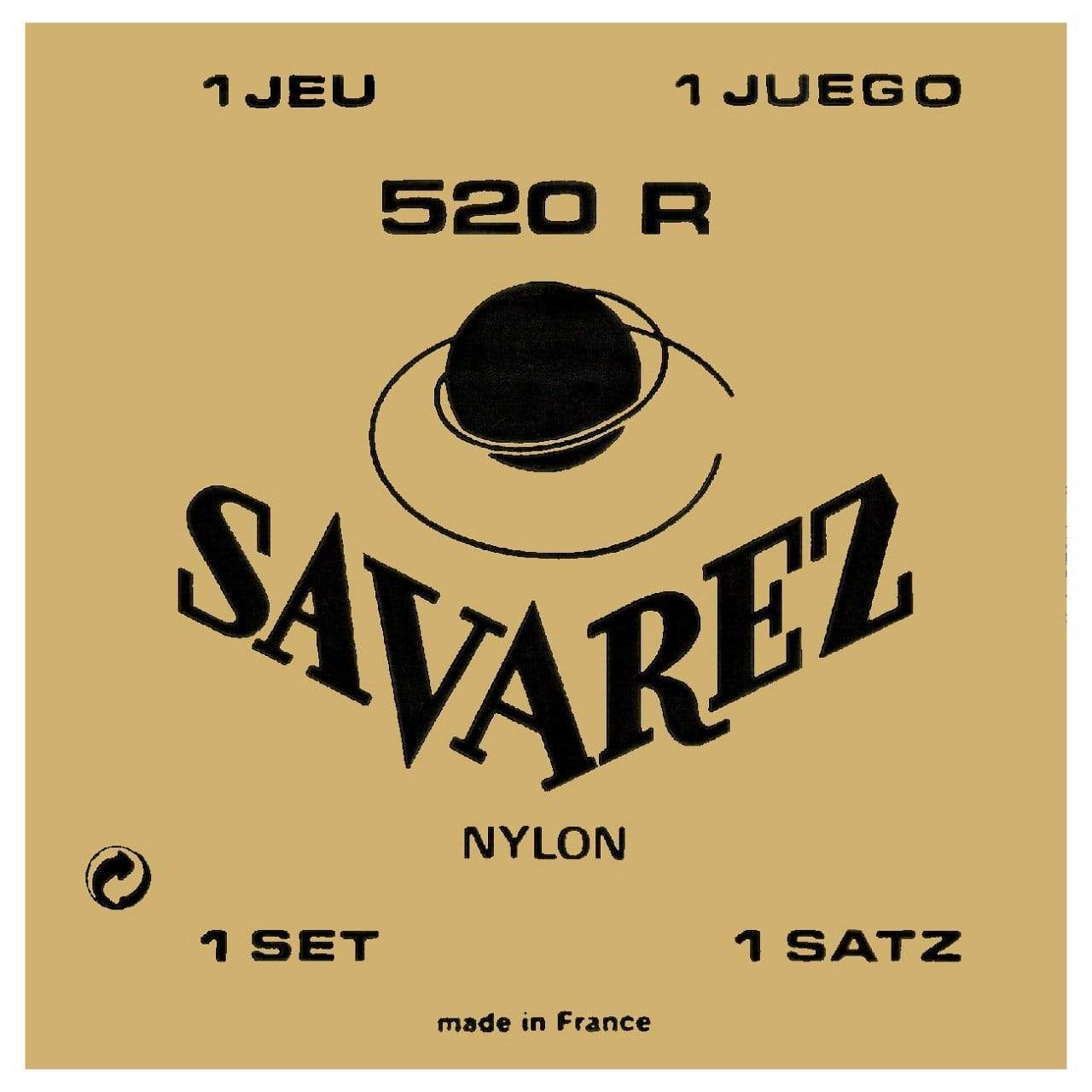Savarez 520R Normal Tension Strings Accessories / Strings / Guitar Strings